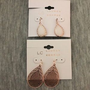 2 pairs of earrings LC NWT
